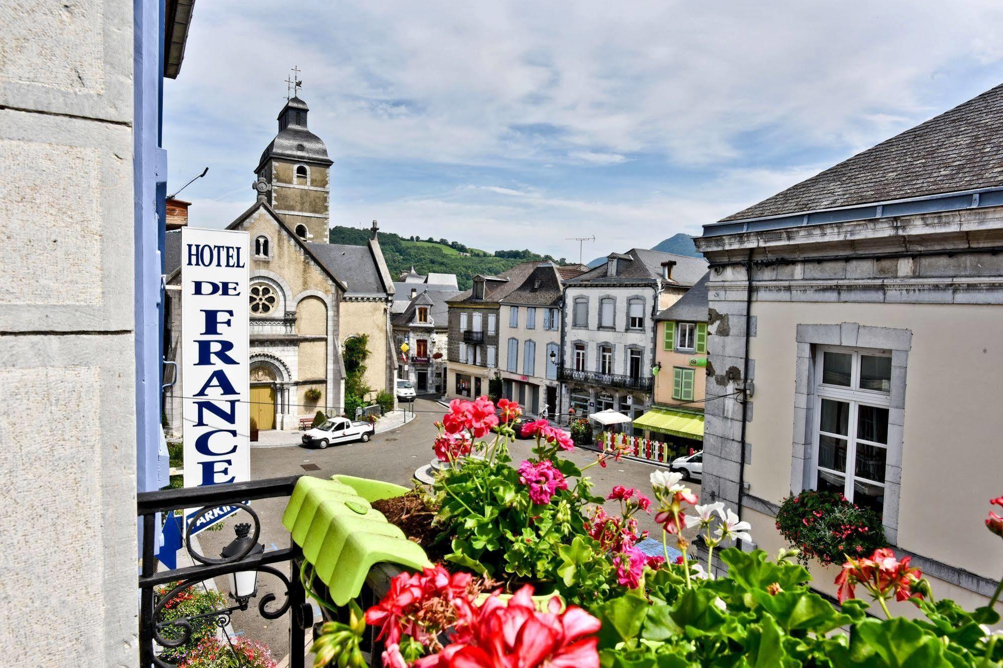 Logis Hôtel de France Arudy Exterior foto