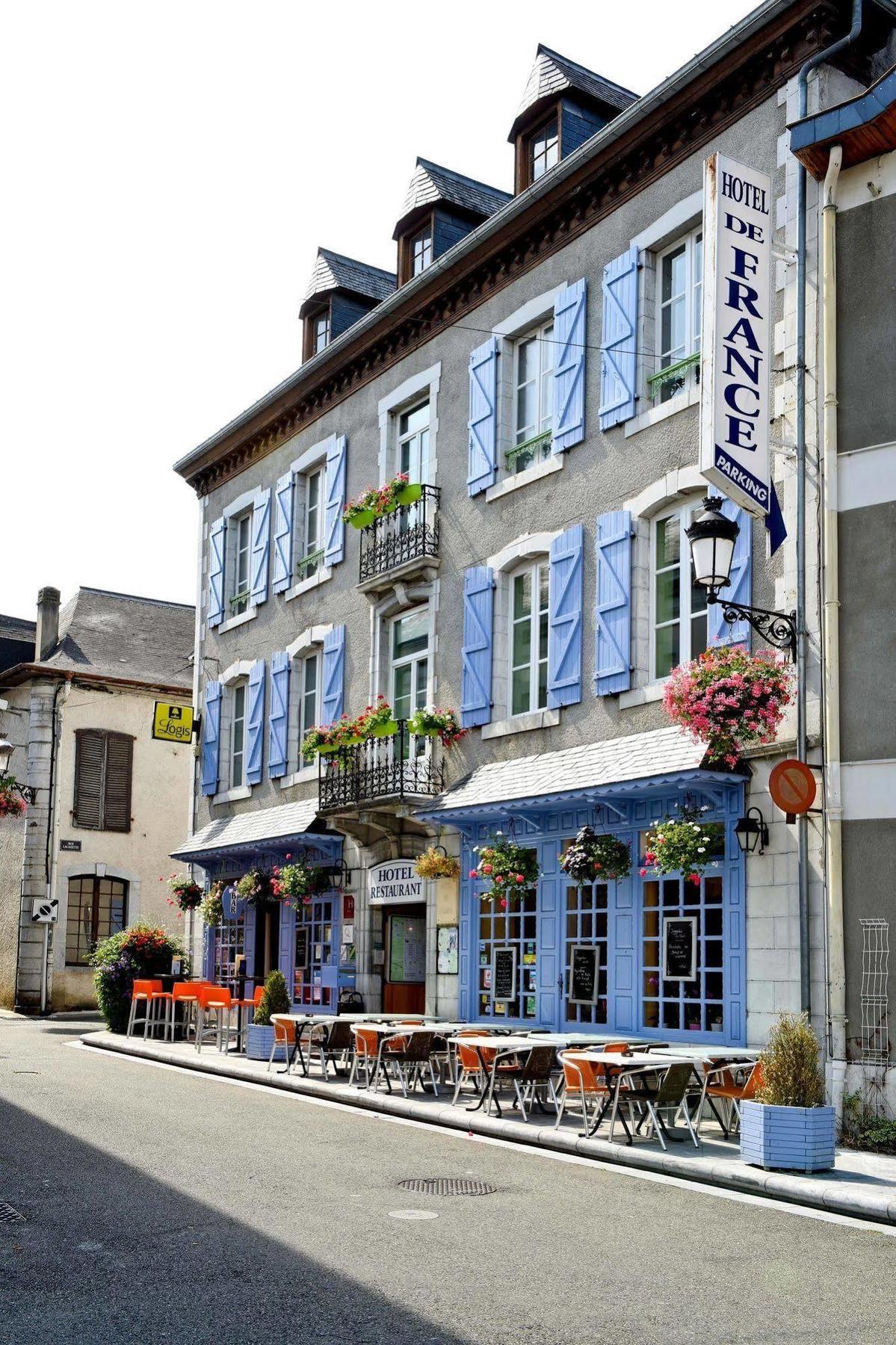 Logis Hôtel de France Arudy Exterior foto